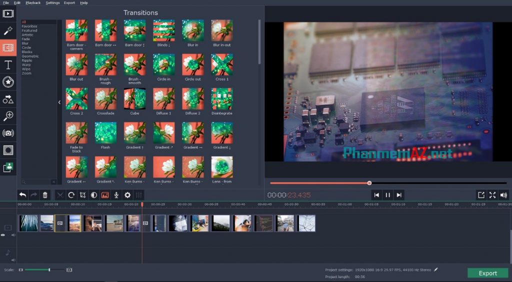 Movavi Video Editor Plus Features